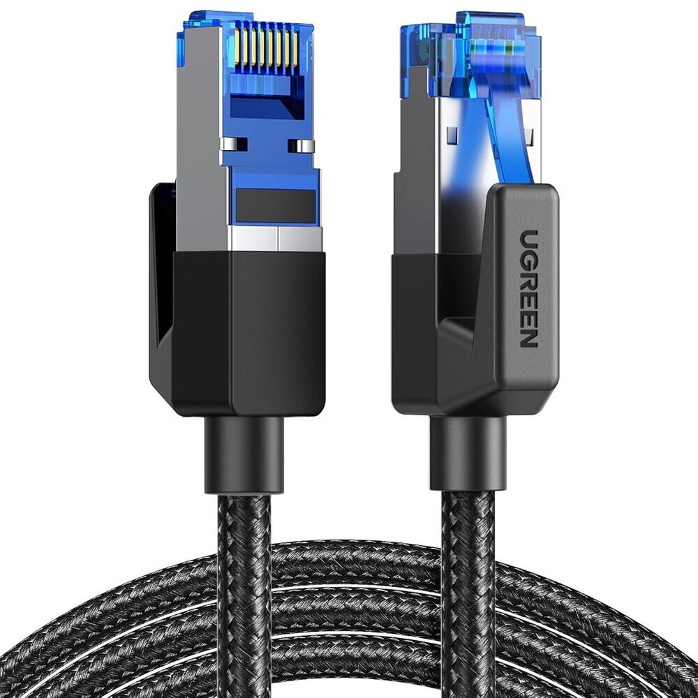 Cat 8 Ethernet Cable 6FT, High Speed Braided 40Gbps 2000Mhz Network Cord Cat8 RJ